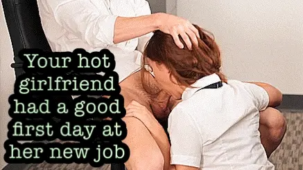 Her new boss showed her the ropes