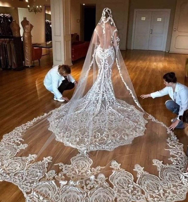 Hand Made Italian Wedding Dress