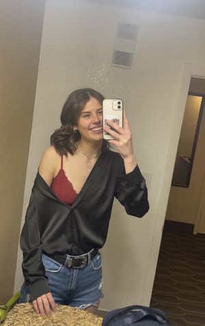 Letting the tittie pop out