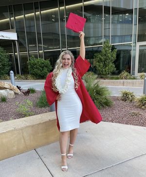 Wasn’t the only time she was cheering last night