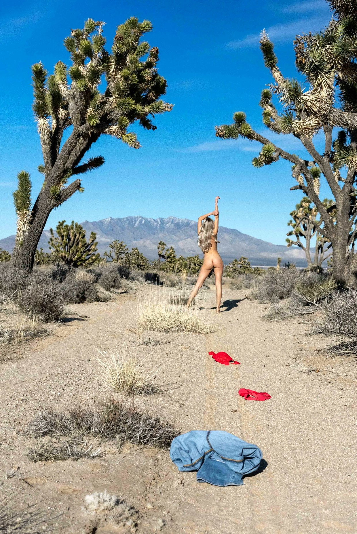 Desert striptease