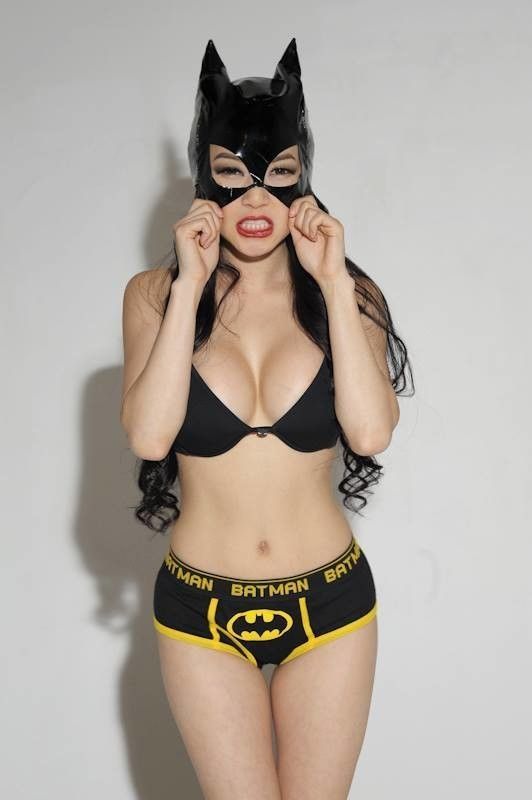 Sexy batgirl cosplay