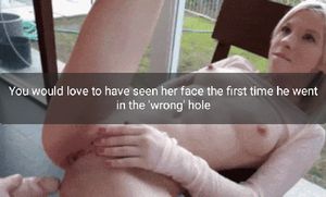 She never let you do this.