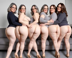 finally i gathered all my freind's mothers" let me first lick your but, and in mean time just start kissing each other"