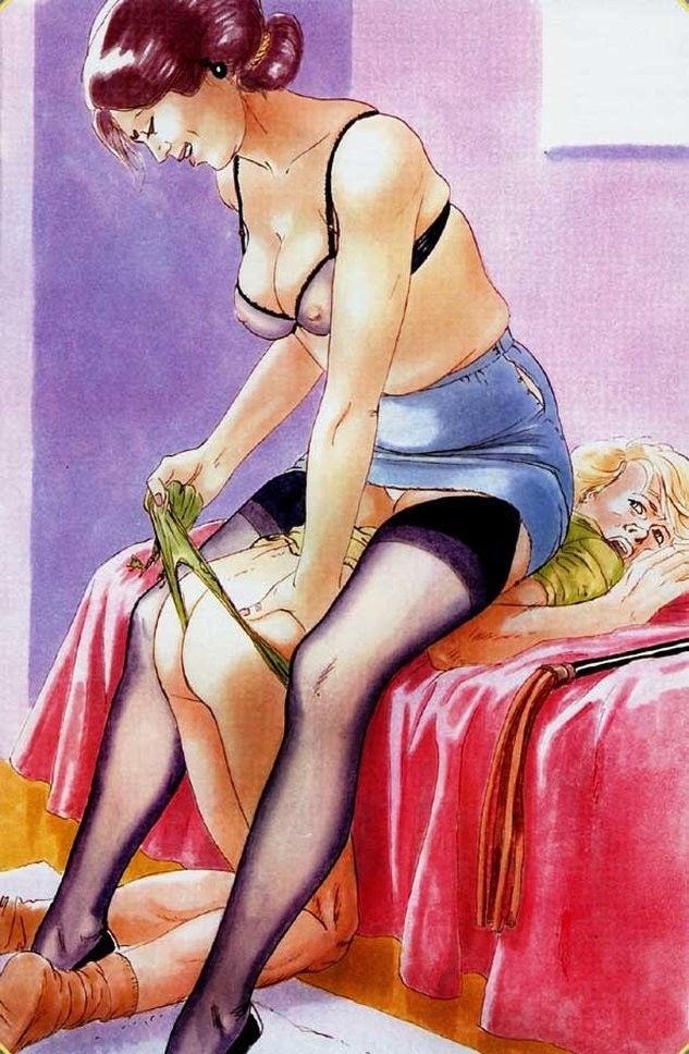 For some reason she can't stop herself any more.