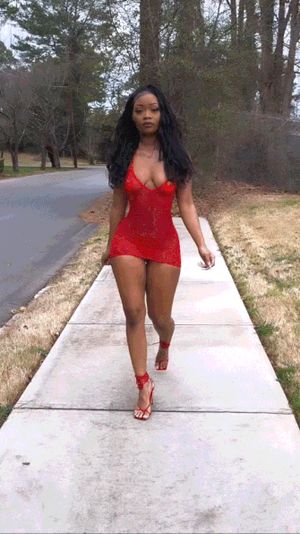 do you want your black hotwife to dress like this in the street
