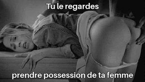 Il a juste poussé ta femme contre son bureau, en baisant sa culotte