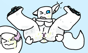 Spread legs Creature #2 (Original)