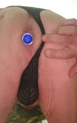 Me in thong plugged