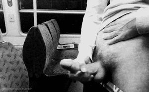 jerking off on the train