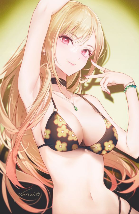 Kitagawa Marin in swimsuit
