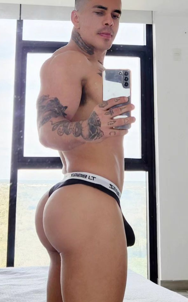 Great ass in a thong