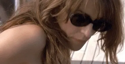 caress her own butt