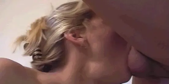 Now bitch he wants to deepthroat until he cums with his balls on your chin!