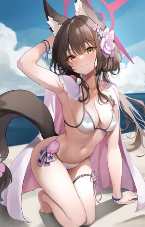 Beach Kitten by KALL
