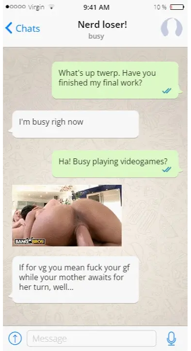 Bully got bullied!