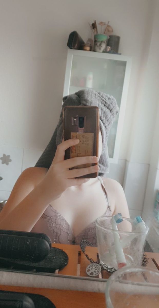 After shower