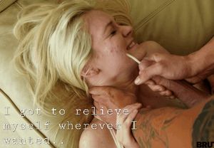 Refusing to swallow huh?