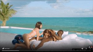 DAMN!! Horny Latina bitch cannot keep her mouth & juicy lips off BIG BLACK COCK!