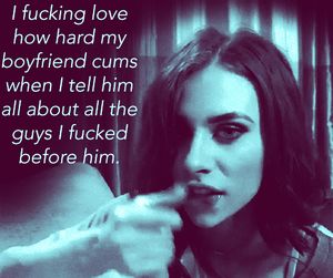 Before she met me...