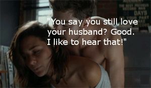 Deliberate homewrecker.