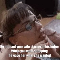 Your wife blows your boss for over a year