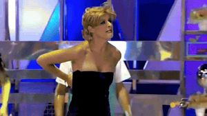 Ops flashing boobs public