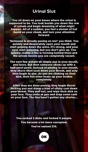 bubblegum sunday urinal slut