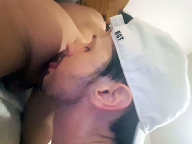 eating my buddy's ass