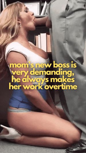 Mom's new boss always makes her work overtime