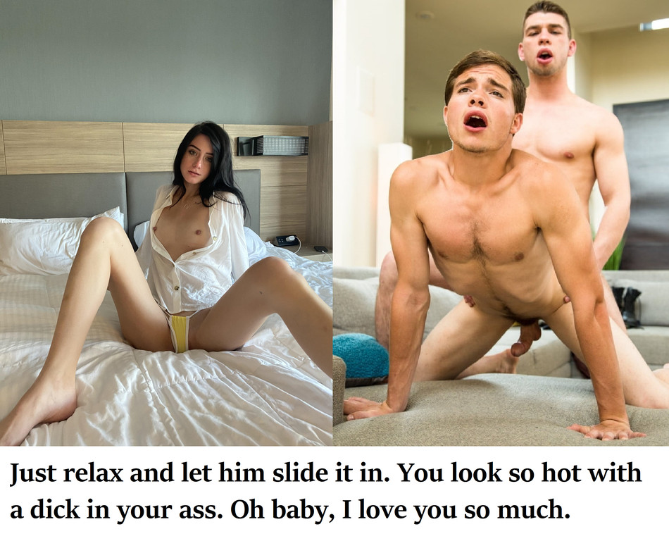 You look so hot with a dick in your ass