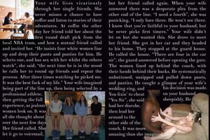 What did you do today honey, she helped a friend.