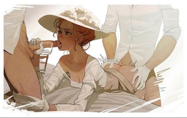 An afternoon 3some.