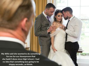 cuckold on his wedding night, this is how to start a modern marriage