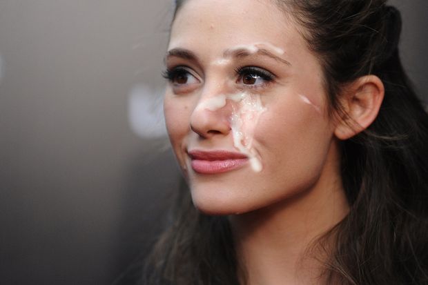 emmy rossum cumshot