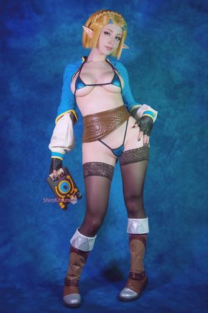 Cosplay Beauty Shiro Kitsune 13