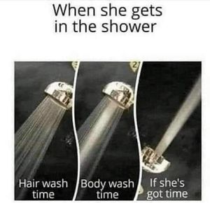 Shower time