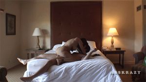 Set your cam up before you leave for work and catch her