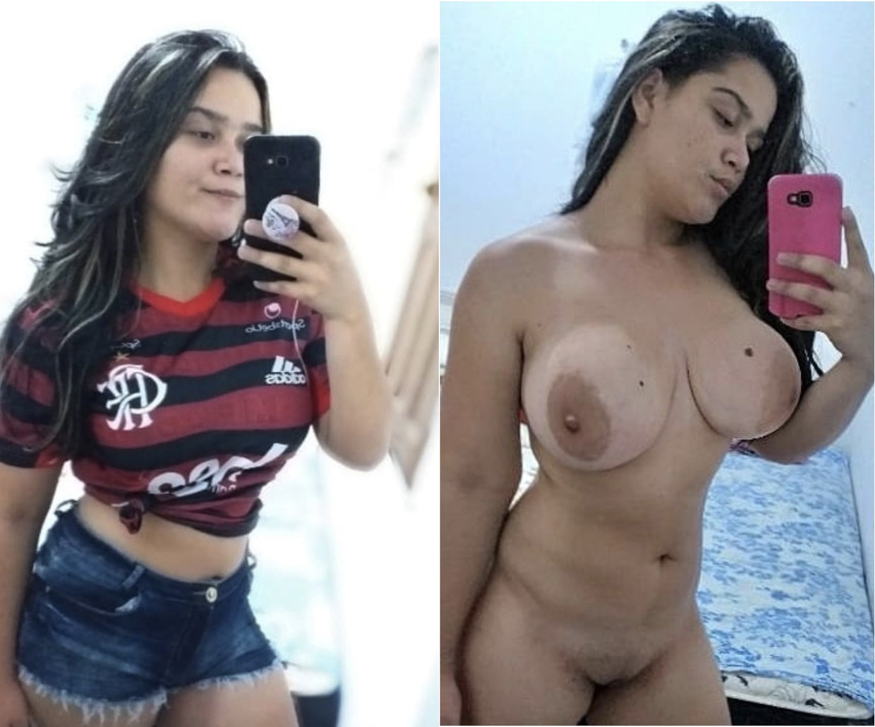 before after