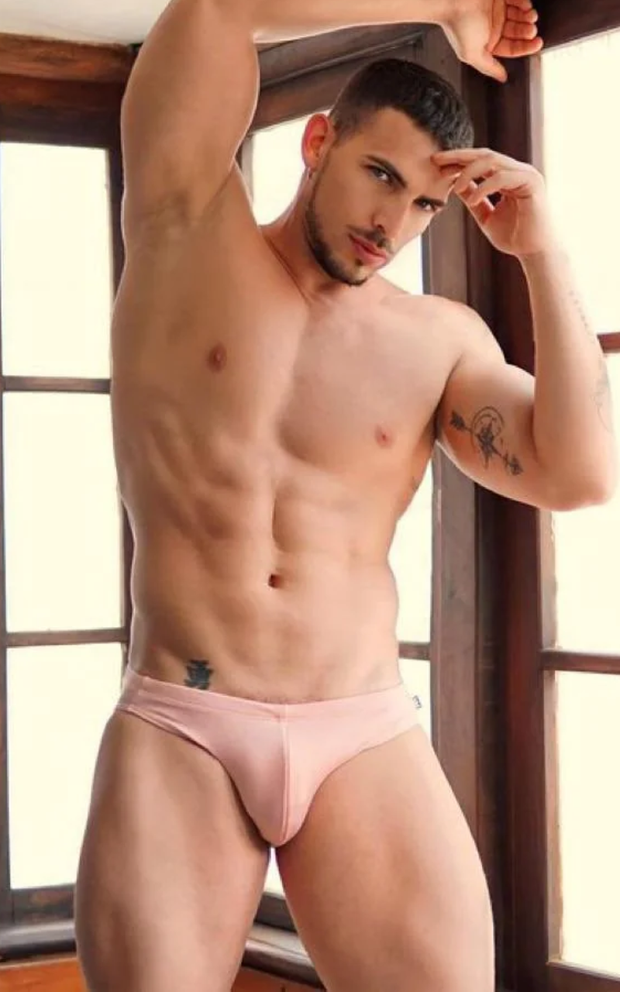 Real men wear pink bikinis