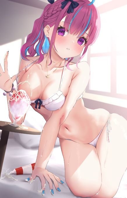 Aqua-flavoured ice cream Hololive