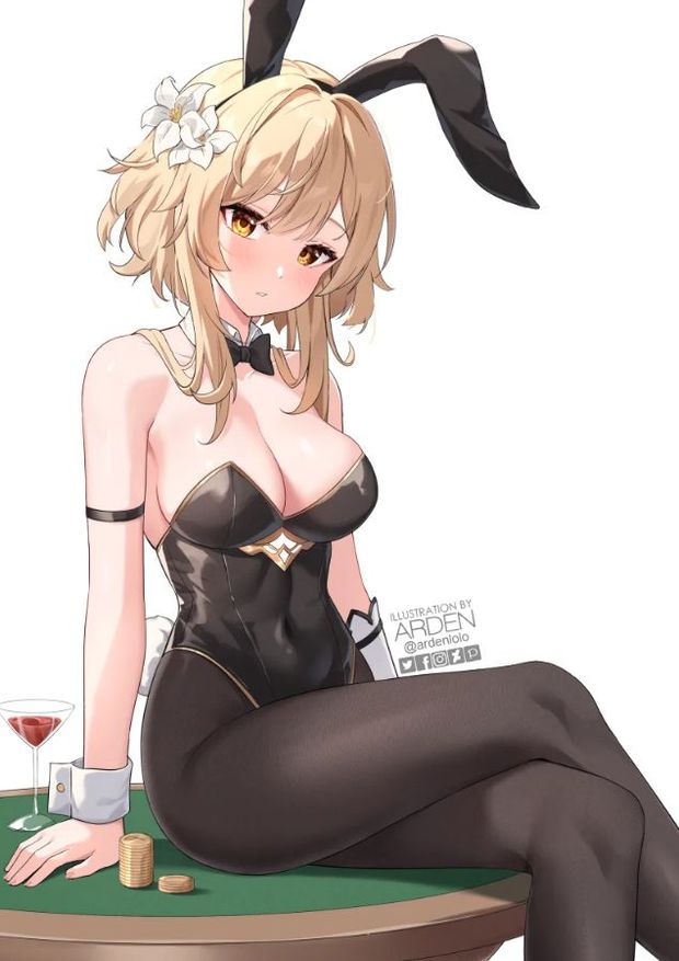 Bunny Lumine Genshin Impact