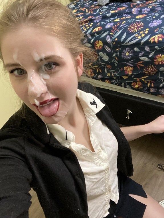big facial on my baby