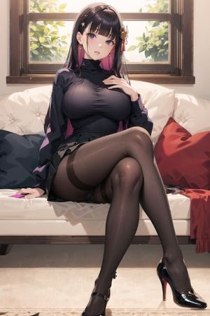 Crossed Legs Genshin Impact