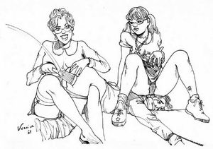 My mother-in-law's idea of 'foreplay'. Vernice