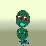 Sexy bird woman