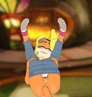 sexy Coco Bandicoot pussy