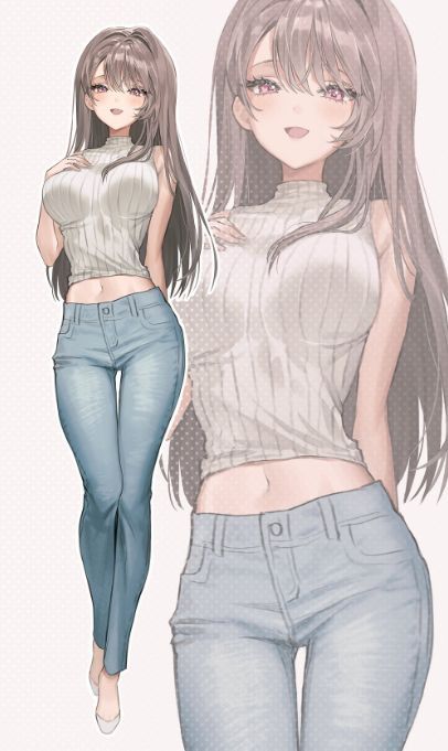Jean Onee-san Thighs