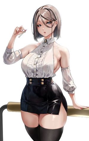 Leather Pencil Skirt