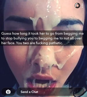 Your bully turned your GF into his cumdumpster